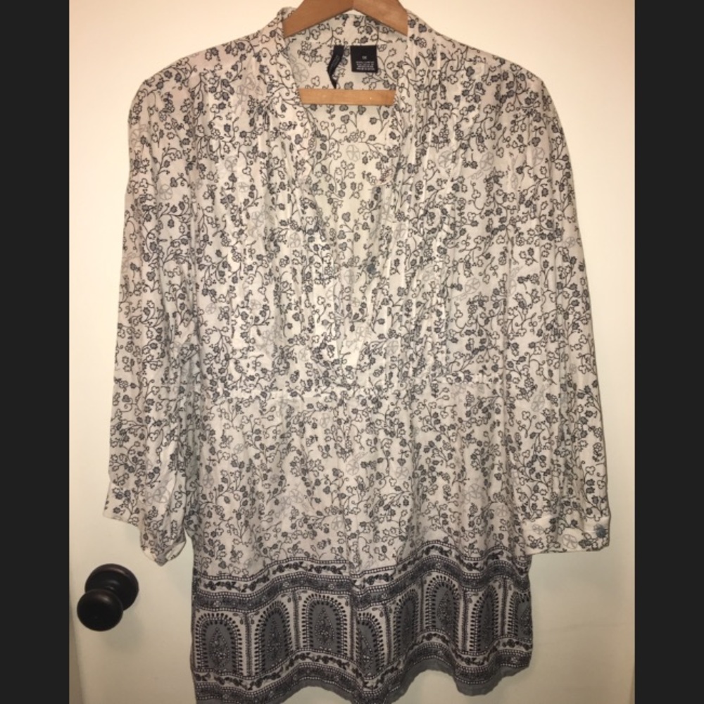 Black and White Tunic